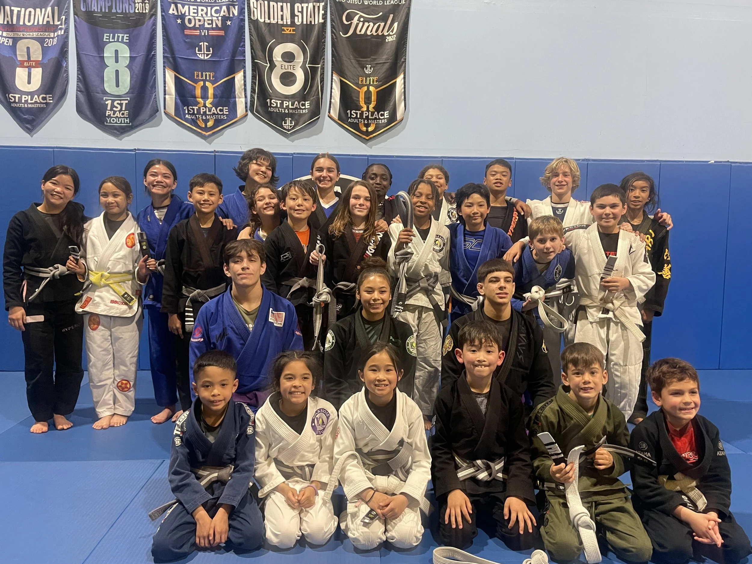 Kola Ajose Jiu-Jitsu competition team